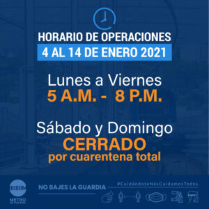 4-14 enero-Nuevo Horario