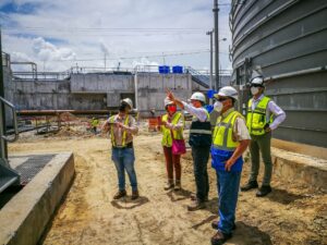 VISITA DE INSPECCIÓN DEL BID A LA PTAR 1 - MAYO 2021