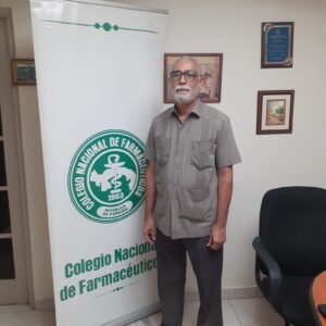 Licdo Jaime Olive presidente Colegio Nacional de Farmaceuticos