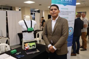 El estudiante e investigador Marco Rodriìguez, liìder del proyecto de investigacioìn
