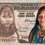 La mujer emberá detrás del billete de 10 mil pesos colombianos