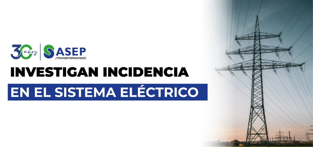 INCIDENCIA EN SISTEMA ELÉCTRICO
