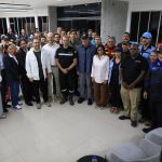 Delcy Rodríguez recibe a delegación panameña