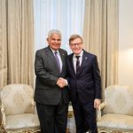 Presidente José Raúl Mulino sostiene encuentro estratégico con el canciller de Alemania